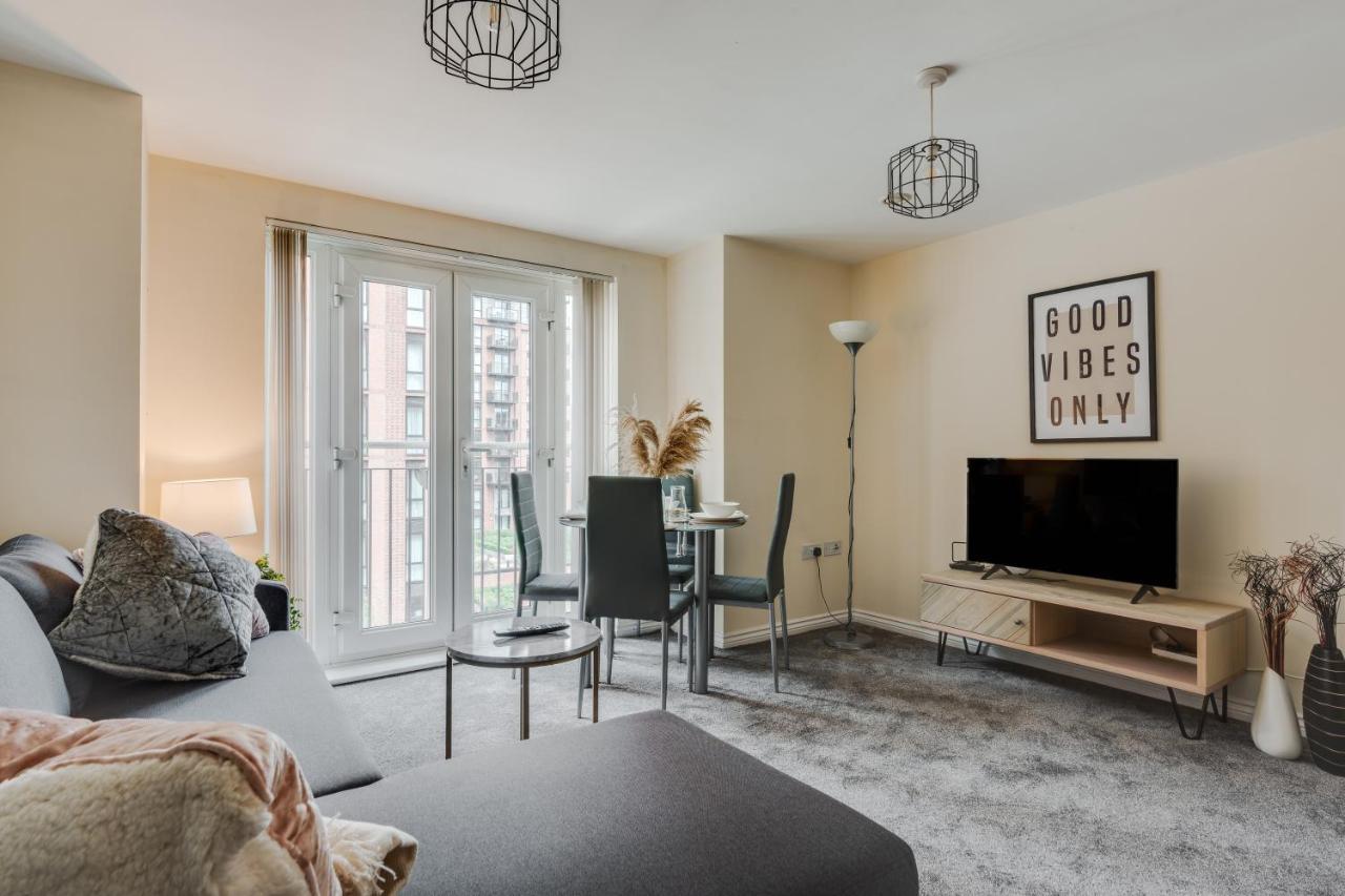 Stylish 2 Bed Manchester Flat Esterno foto
